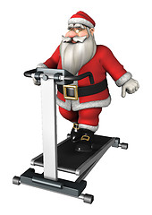 Image showing Santa Fitness