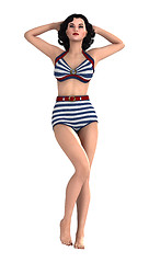 Image showing Pinup Girl