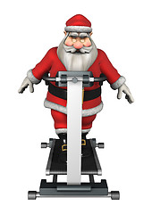 Image showing Santa Fitness