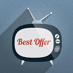 Image showing Best offer concept