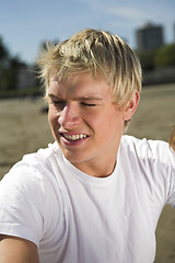 Image showing man close up portrait