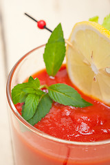 Image showing fresh tomato juice