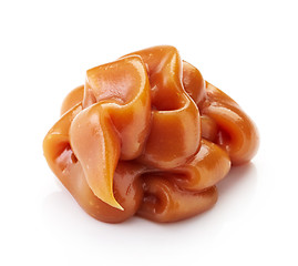 Image showing caramel cream