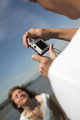 Image showing taking pictures