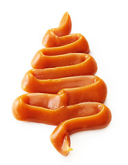 Image showing caramel christmas tree