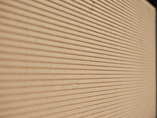 Image showing Corrugated cardboard