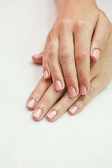 Image showing woman nails