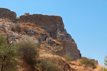 Image showing Ruins on background of sky.