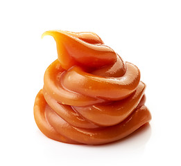 Image showing caramel cream