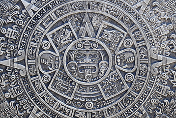 Image showing aztec history background 