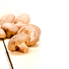 Image showing shiitake mushrooms