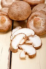 Image showing shiitake mushrooms