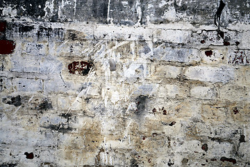 Image showing texture of white brick