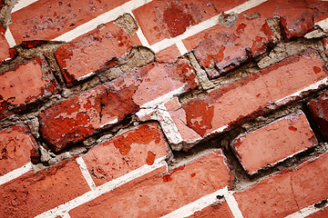 Image showing texture of red brick