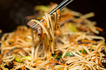 Image showing Fried noodle.