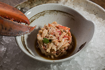 Image showing Crab meat