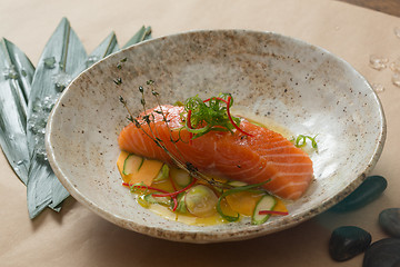 Image showing Salmon filet 