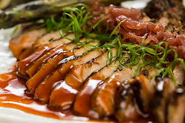 Image showing Roasted pork 