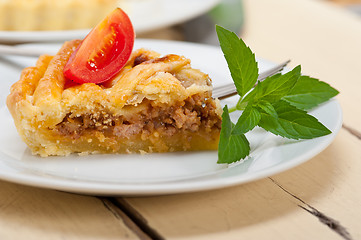 Image showing home made beef pie