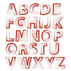 Image showing alphabet