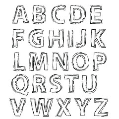 Image showing alphabet