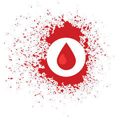 Image showing blood icon