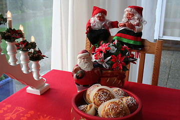 Image showing Christmas gnomes
