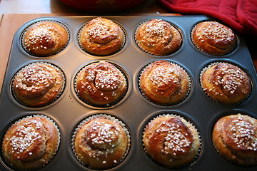 Image showing Saffron buns for Christmas