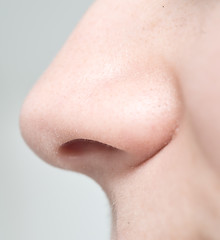 Image showing woman nose