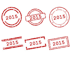 Image showing 2015 stamps