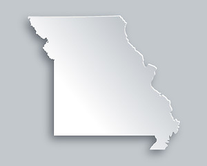 Image showing Map of Missouri