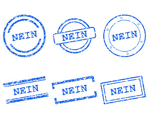Image showing Nein stamps