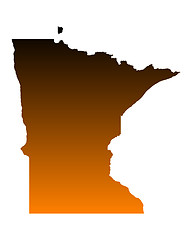 Image showing Map of Minnesota