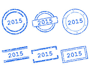 Image showing 2015 stamps