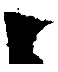 Image showing Map of Minnesota