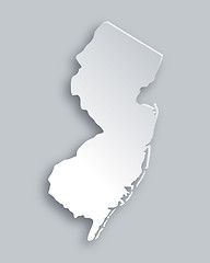 Image showing Map of New Jersey