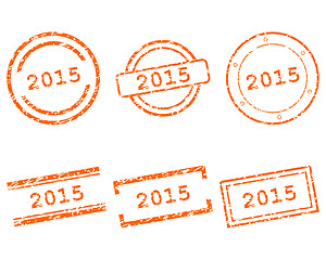 Image showing 2015 stamps