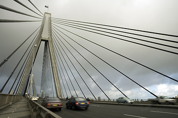 Image showing anzac bridge in sydney