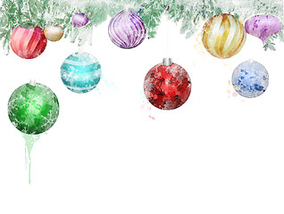 Image showing Christmas Decorations