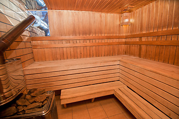 Image showing Finnish sauna