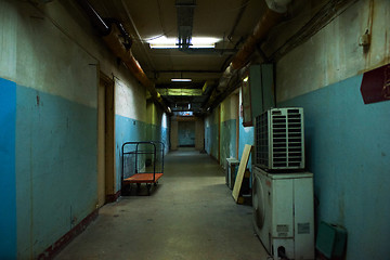 Image showing Dark corridor