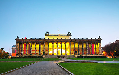 Image showing Altes Museum building in Berlin, Germany