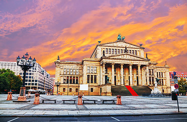 Image showing Concert hall (Konzerthaus) at Gendarmenmarkt square in Berlin