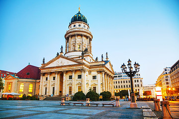 Image showing French cathedral (Franzosischer Dom) in Berlin