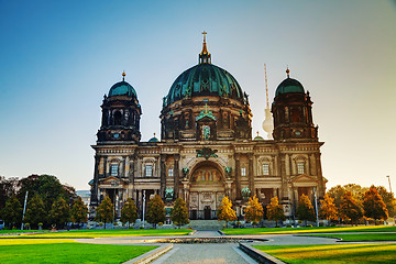 Image showing Berliner Dom cathedral in the morning