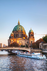 Image showing Berliner Dom cathedral in the evening