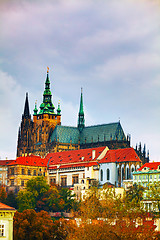 Image showing The Prague castle close up