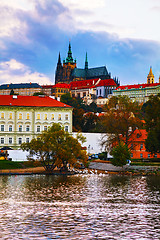 Image showing Overview of old Prague 