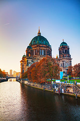 Image showing Berliner Dom cathedral in the morning