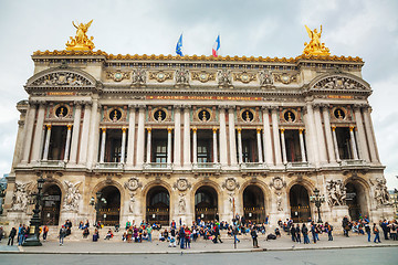 Image showing The Palais Garnier (National Opera House) in Paris, France